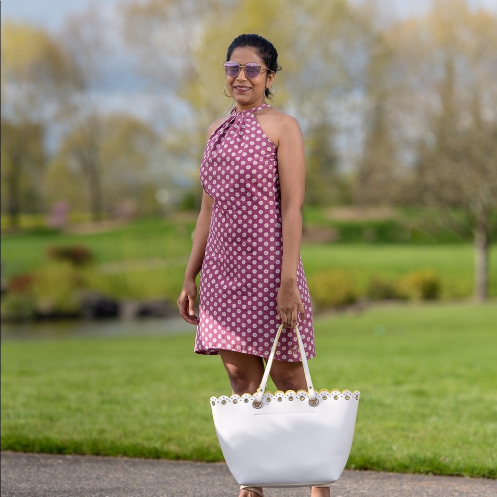 Halter neck dress